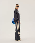 Daytona Long Sleeve Top - Washed Black - Araminta James