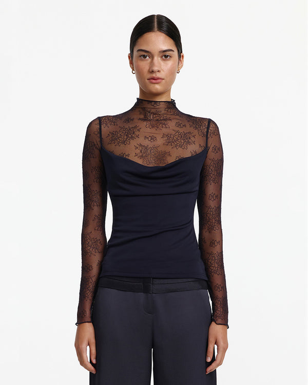 Delphi Long Sleeve Top - Galaxy - Significant Other