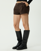 Demi - Recycled Low Rise Short - Coffee - Afends