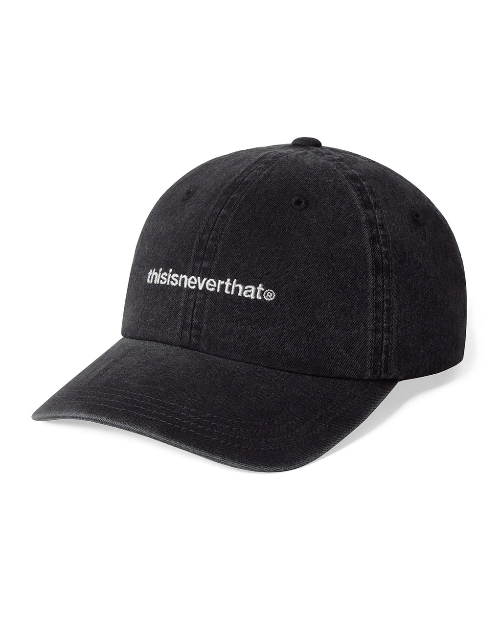 Denim T-Logo Cap - Black - thisisneverthat