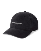 Denim T-Logo Cap - Black - thisisneverthat