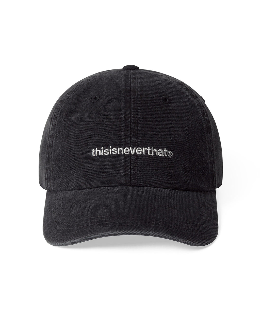 Denim T-Logo Cap - Black - thisisneverthat