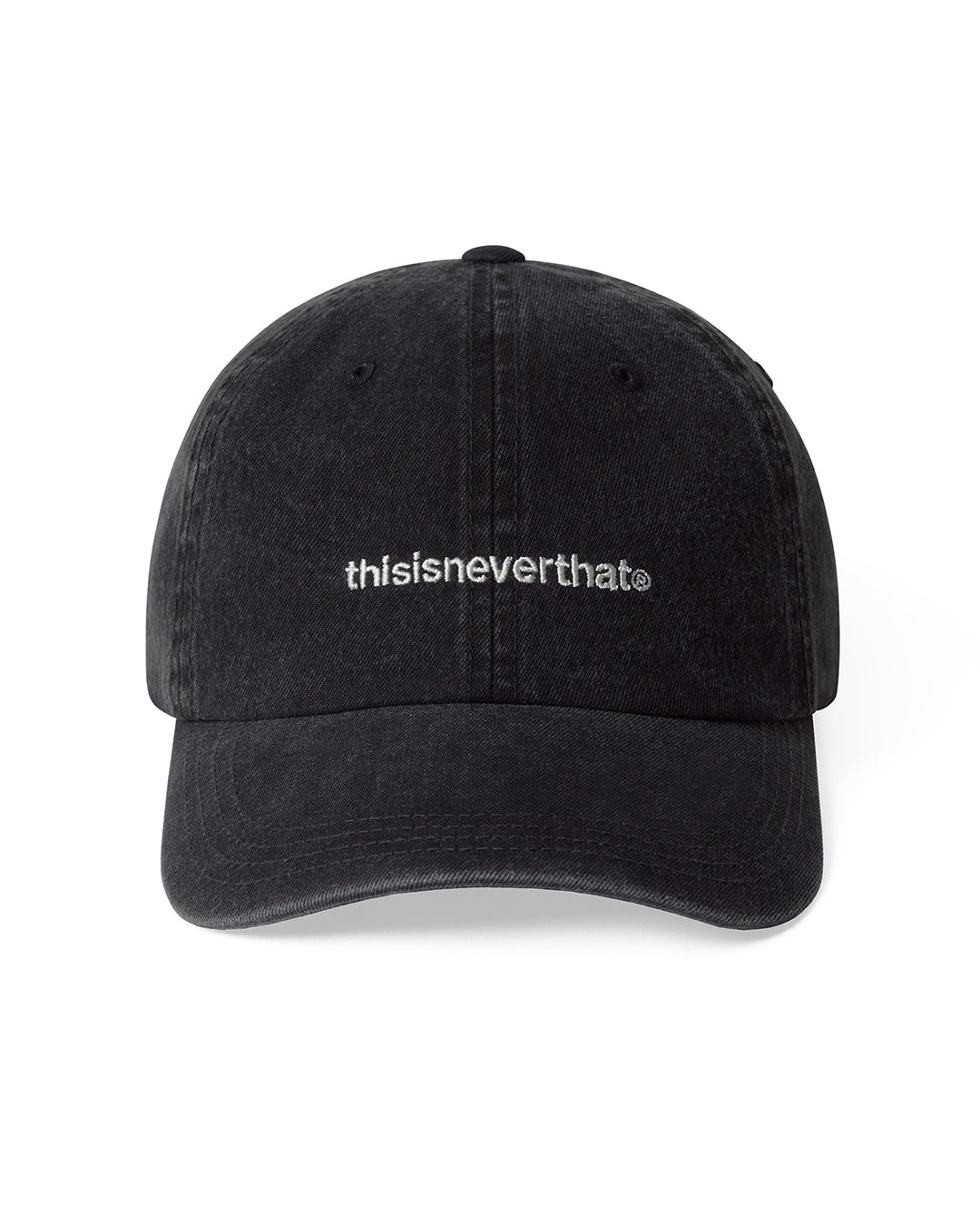 Denim T-Logo Cap - Black - thisisneverthat