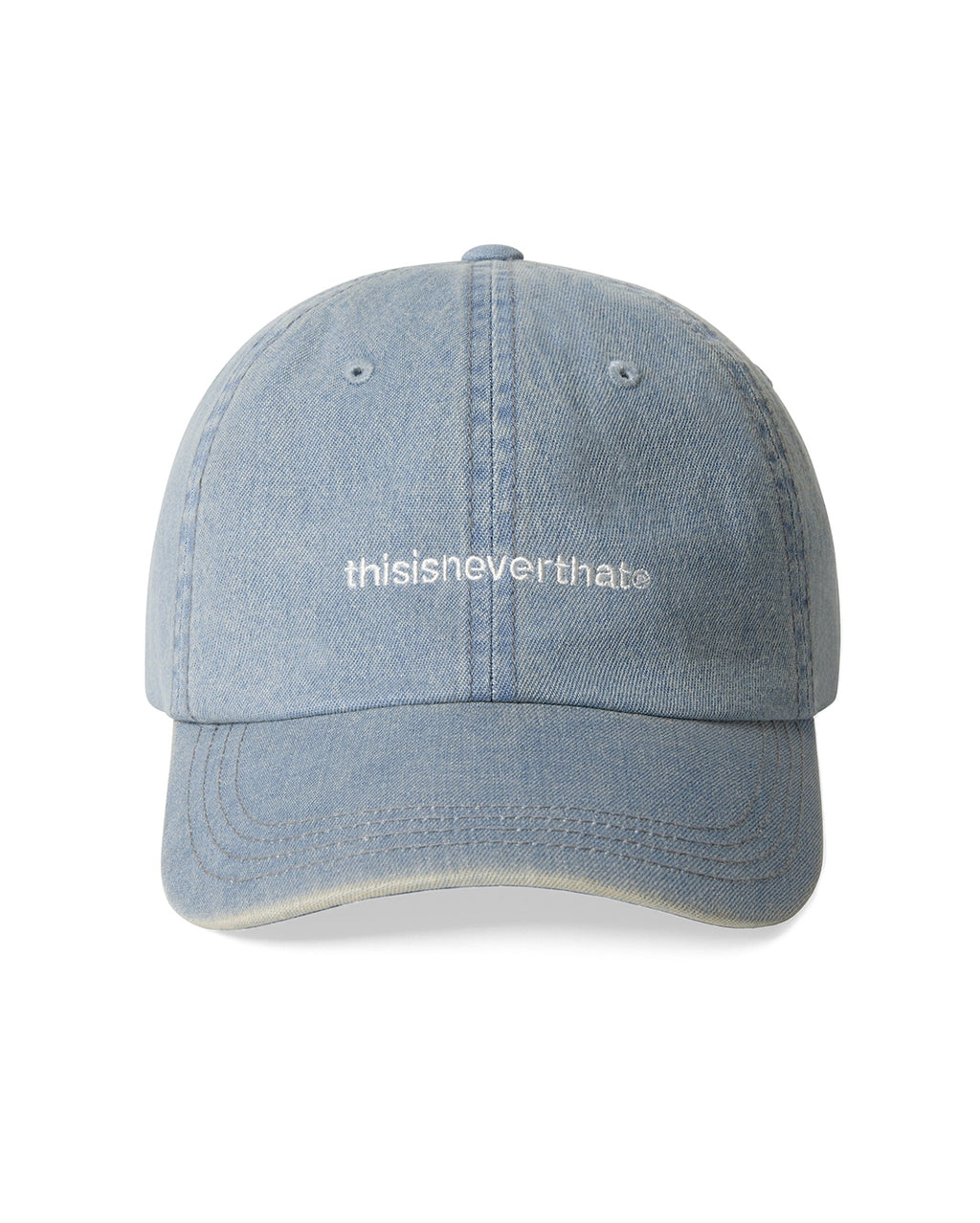 Denim T-Logo Cap - Washed Blue - thisisneverthat