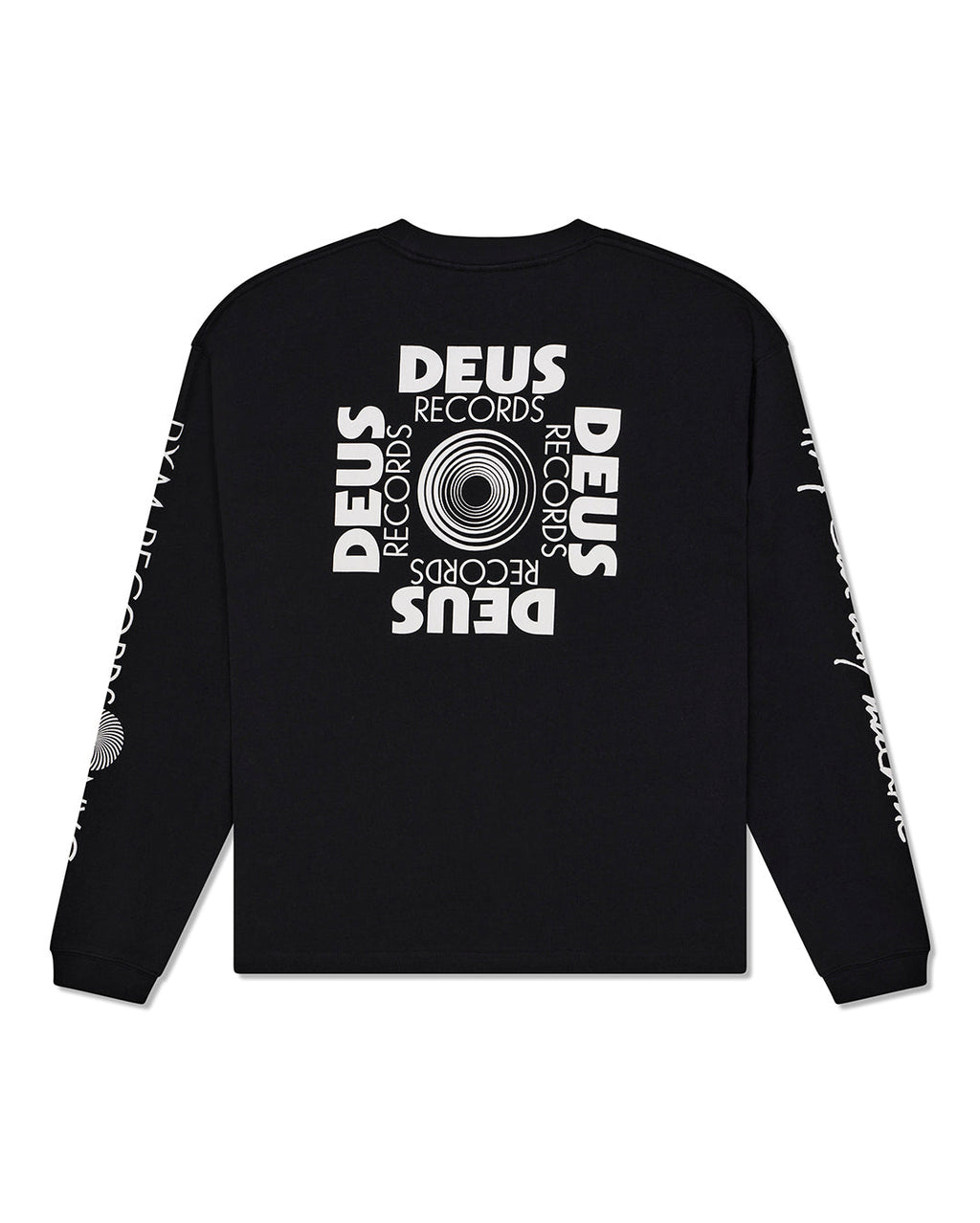 Defacto Ls Tee - Black - Deus Ex Machina