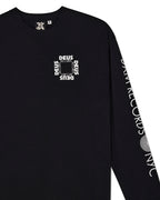 Defacto Ls Tee - Black - Deus Ex Machina