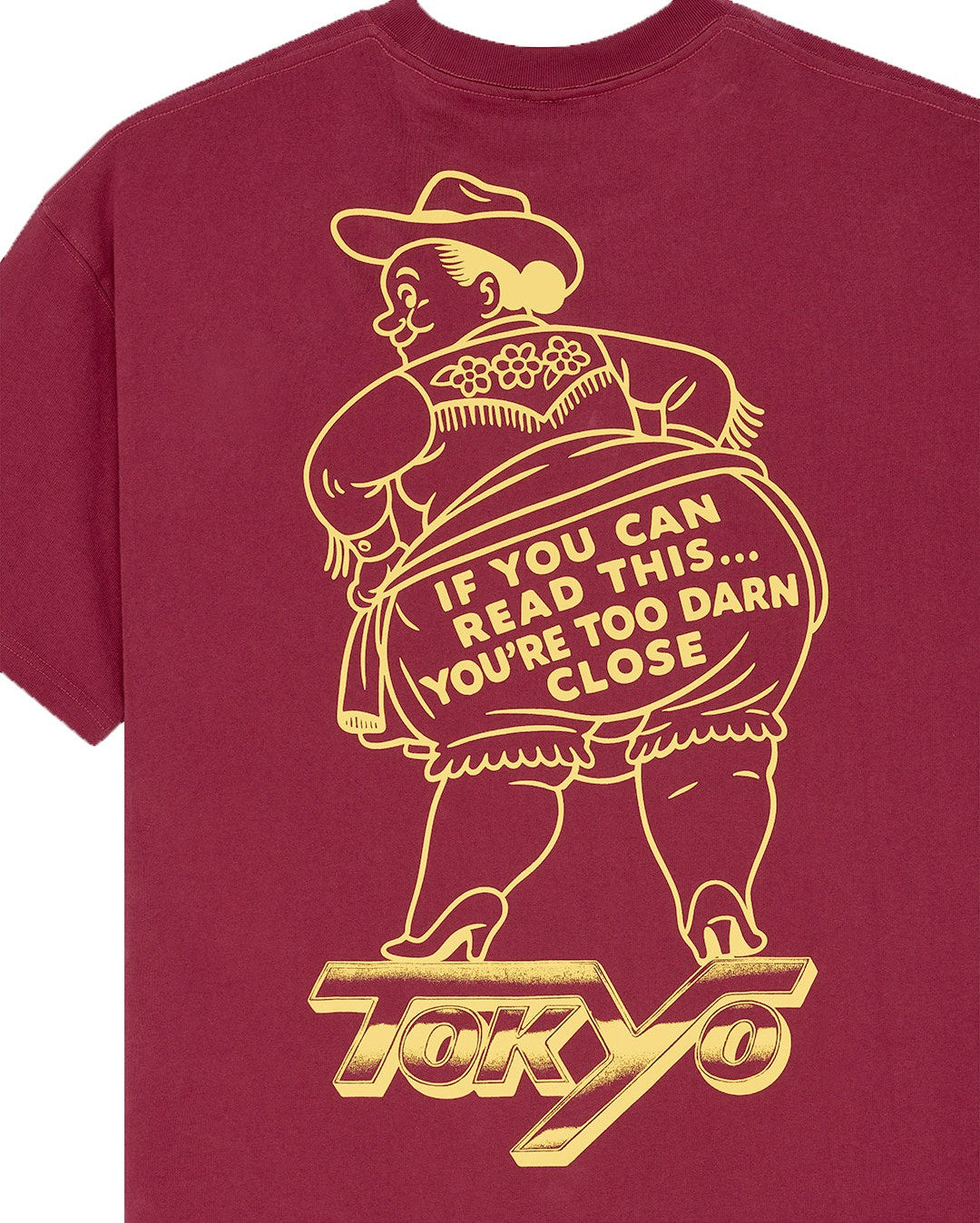 Bloomers Os Tee - Biking Red - Deus Ex Machina