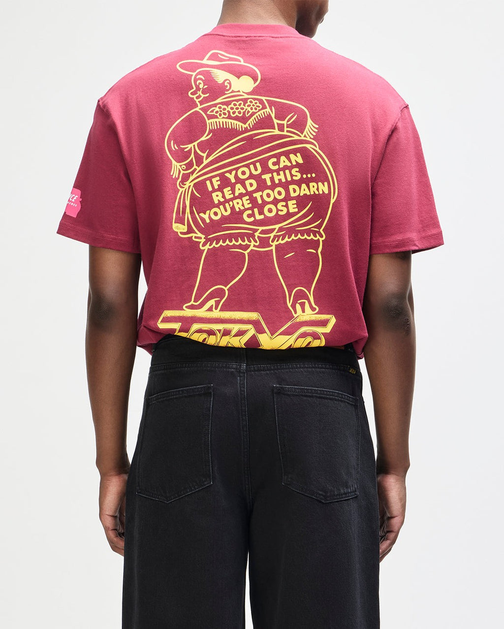 Bloomers Os Tee - Biking Red - Deus Ex Machina