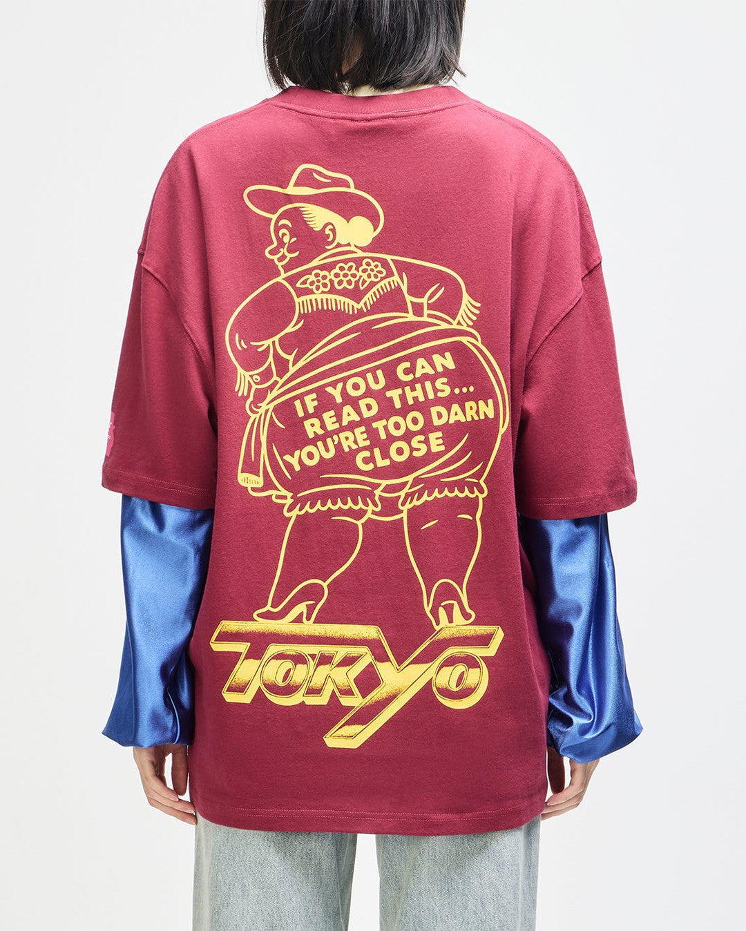 Bloomers Os Tee - Biking Red - Deus Ex Machina