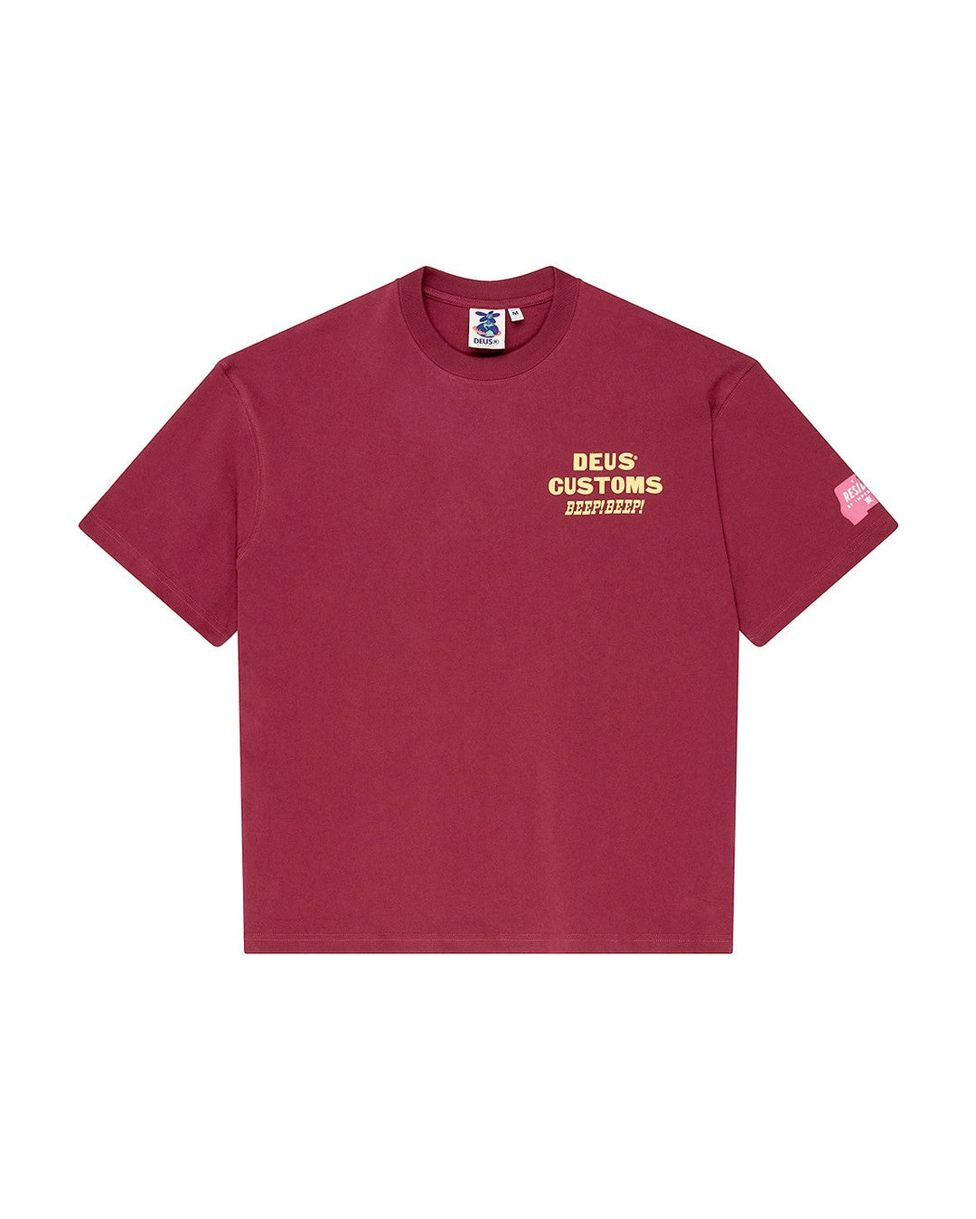 Bloomers Os Tee - Biking Red - Deus Ex Machina