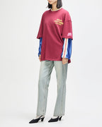 Bloomers Os Tee - Biking Red - Deus Ex Machina