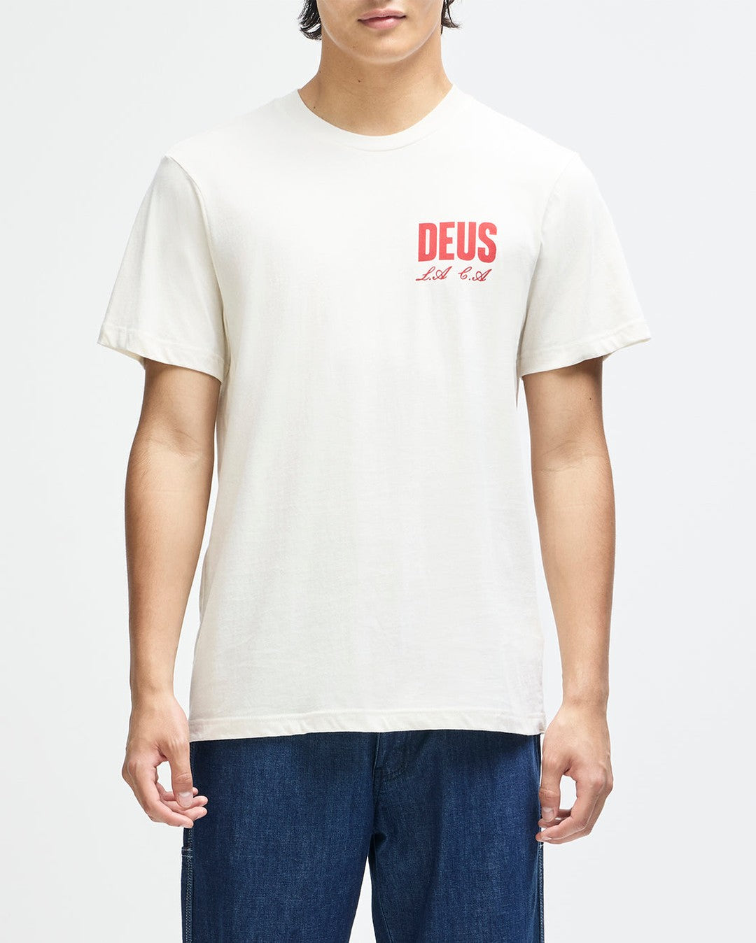 Cutaway Tee - Vintage White - Deus Ex Machina