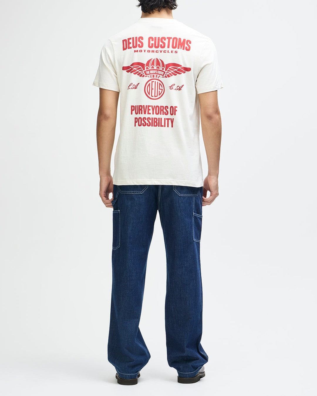 Cutaway Tee - Vintage White - Deus Ex Machina