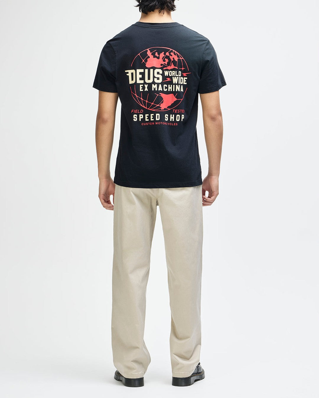 Global Spark Tee - Black - Deus Ex Machina