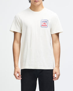 Mudflap Tee - Vintage White - Deus Ex Machina