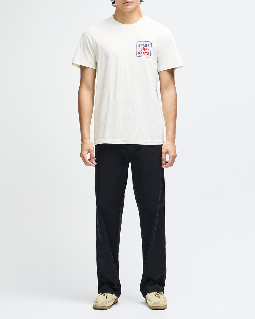 Mudflap Tee - Vintage White - Deus Ex Machina