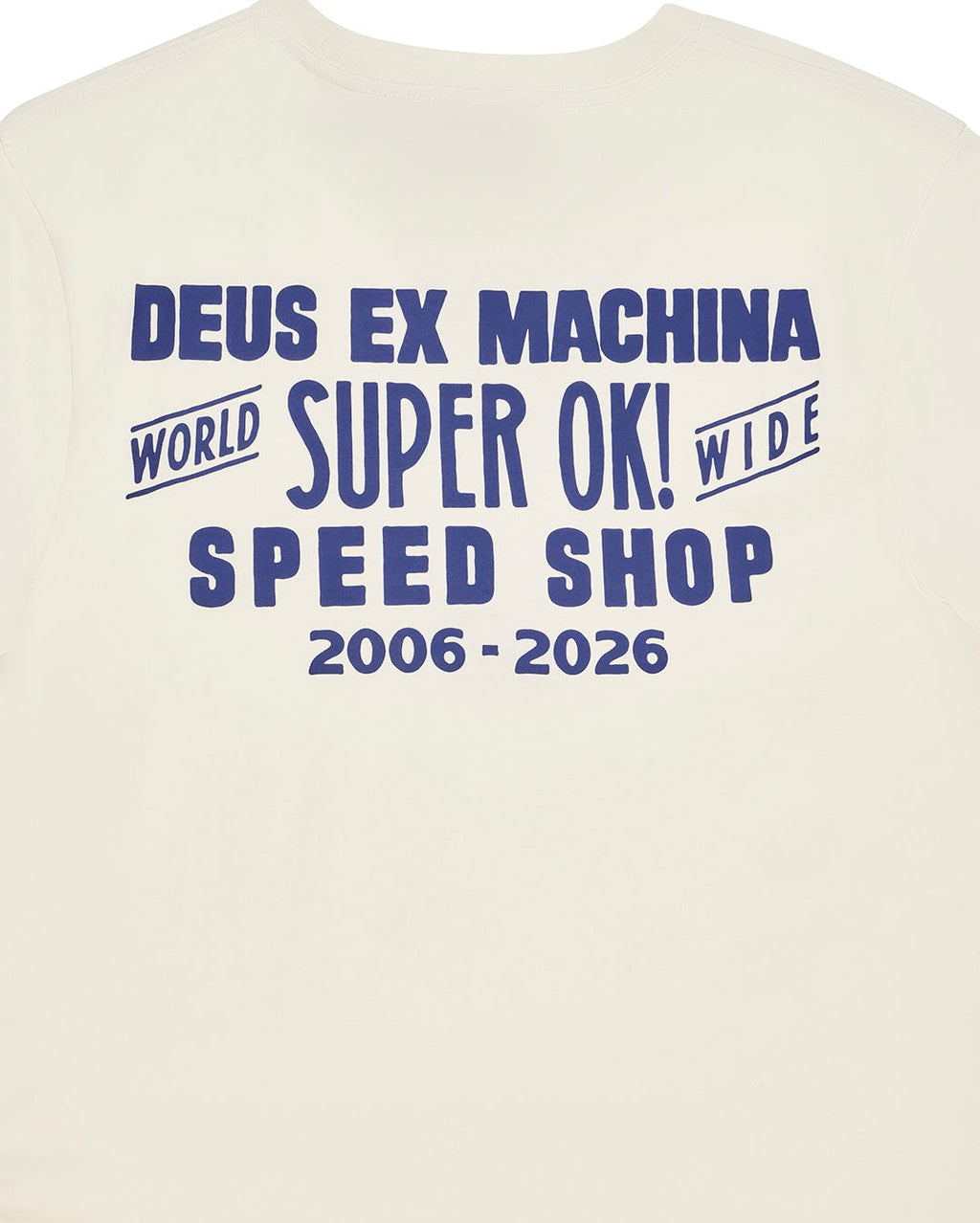 Mudflap Tee - Vintage White - Deus Ex Machina