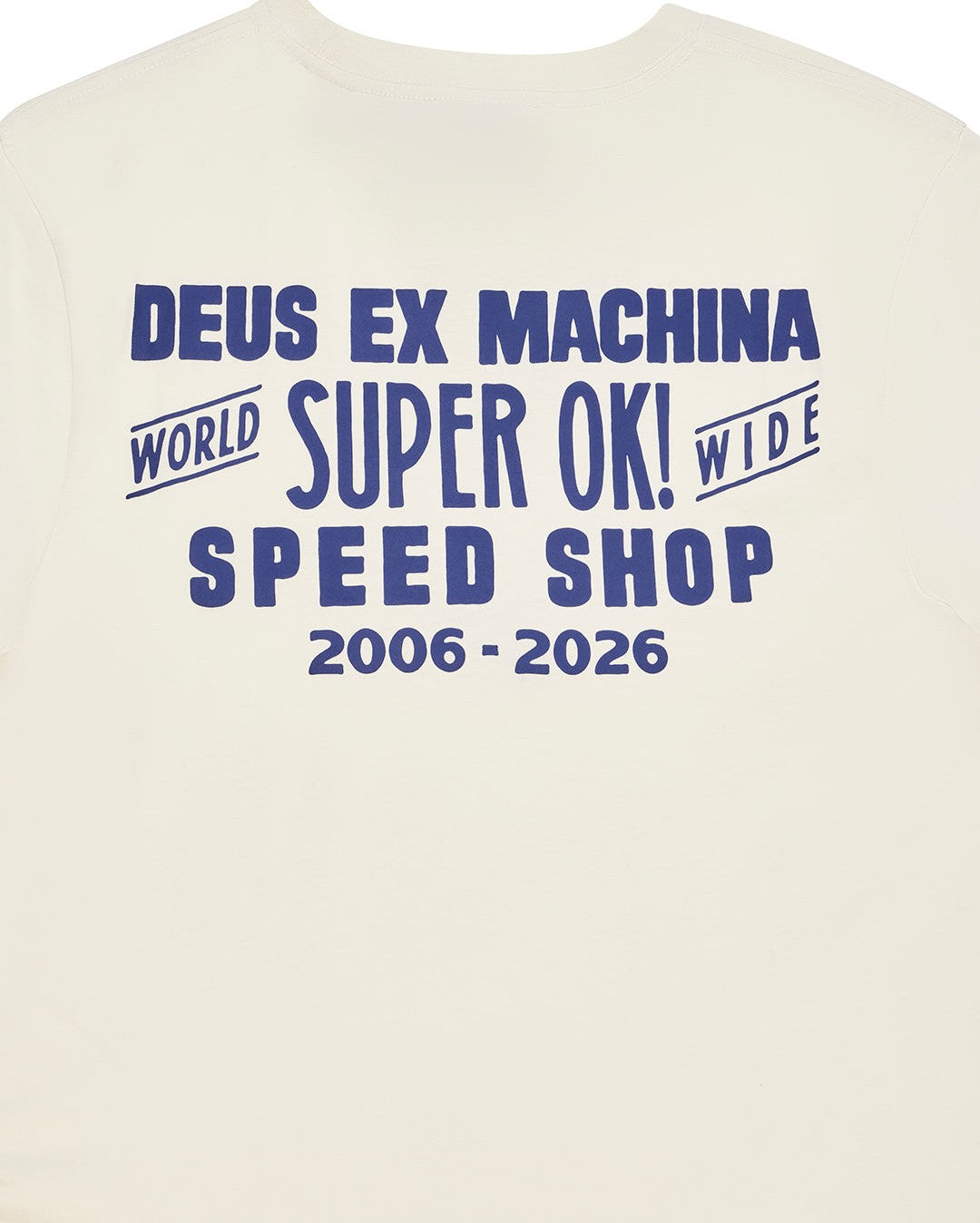 Mudflap Tee - Vintage White - Deus Ex Machina