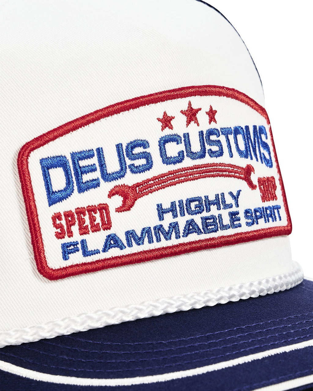 Trife Life Trucker - Mechanic Blue - Deus Ex Machina