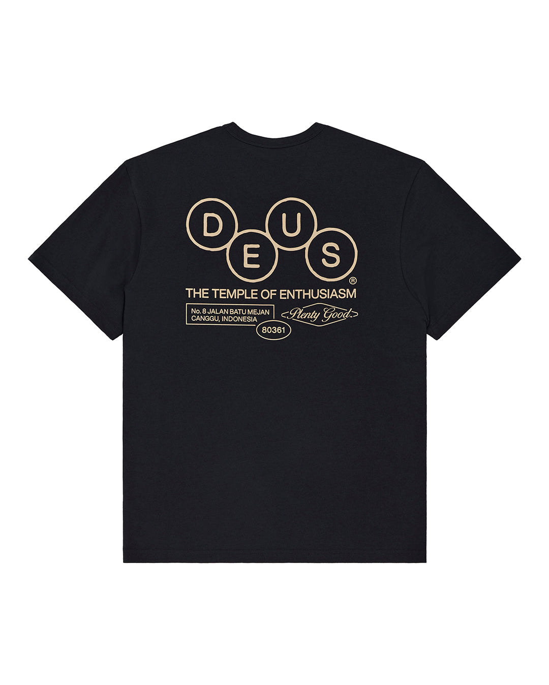 Mechanism Tee - Black - Deus Ex Machina