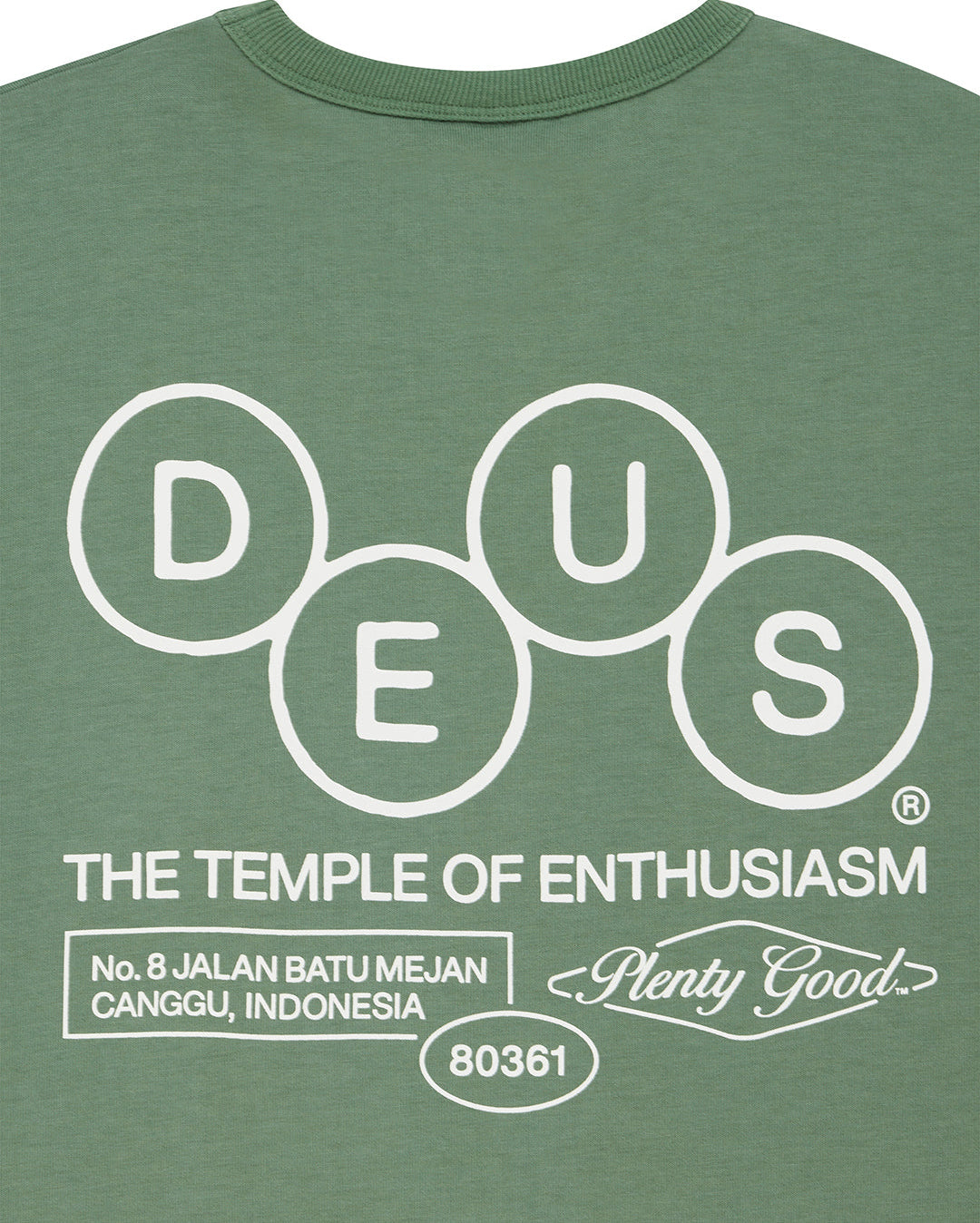Mechanism Tee - Loden Frost Green - Deus Ex Machina