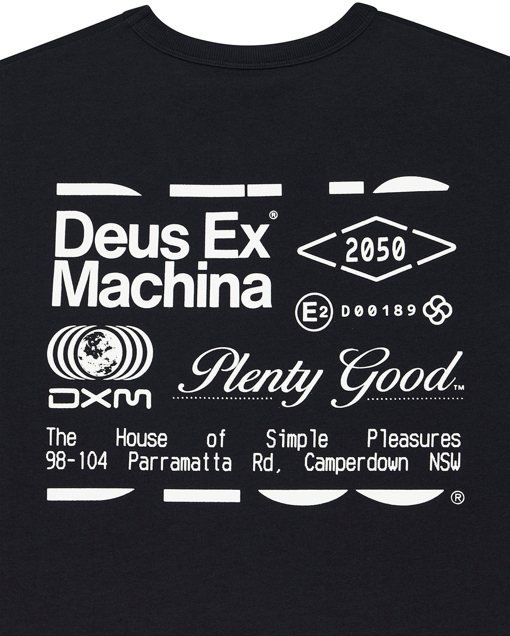 Plenty Good Tee - Black - Deus Ex Machina