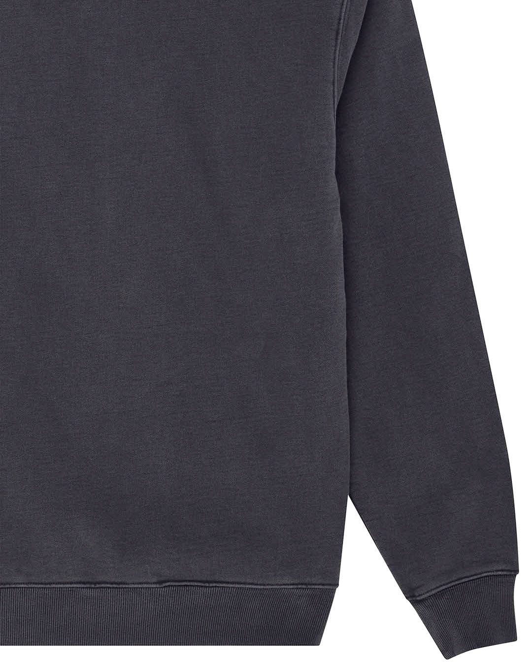 Shield Garment Dyed Zip Hoodie - Black - Deus Ex Machina