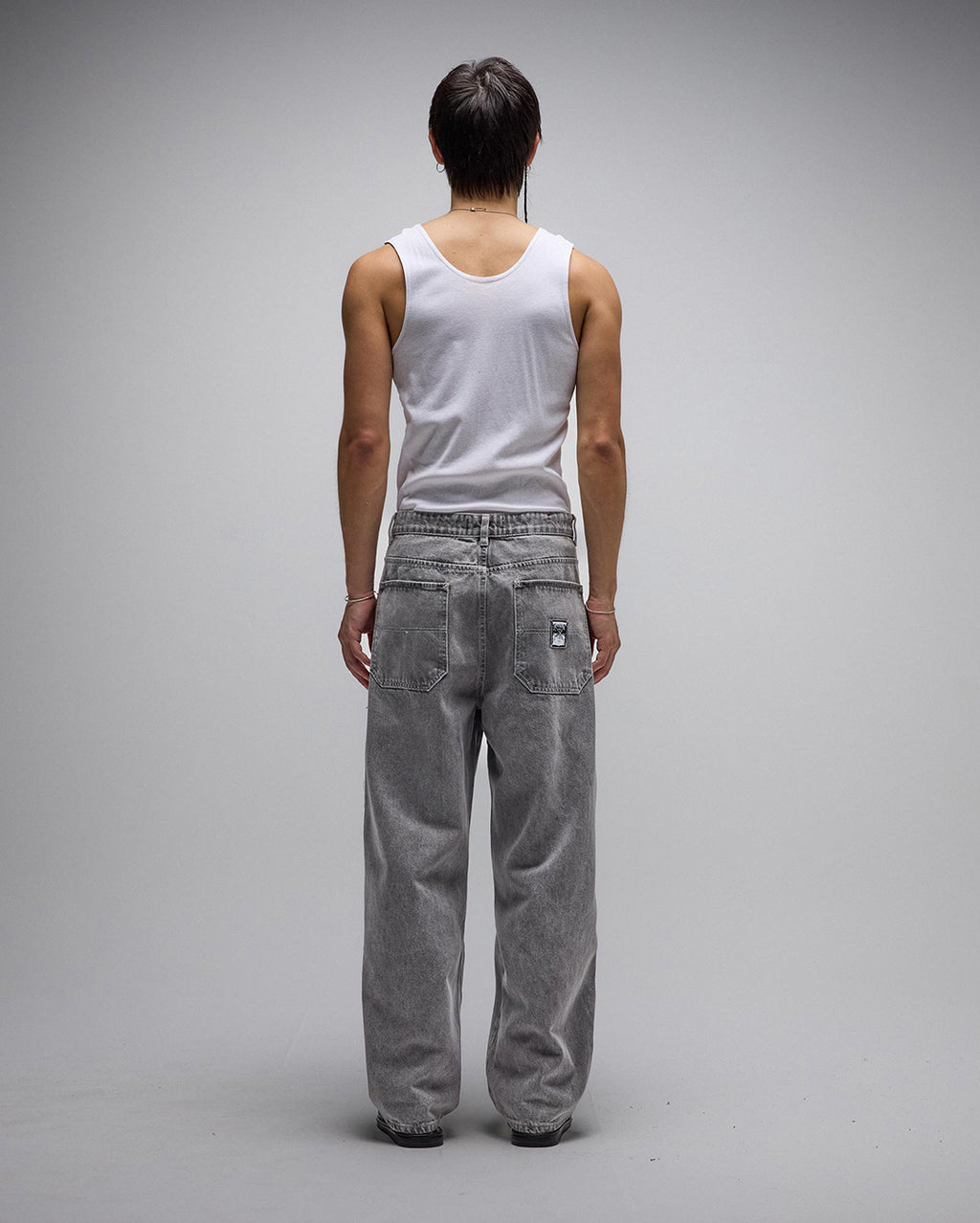 Distend Denim Pant - Washed Grey - Former