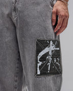 Distend Denim Pant - Washed Grey - Former