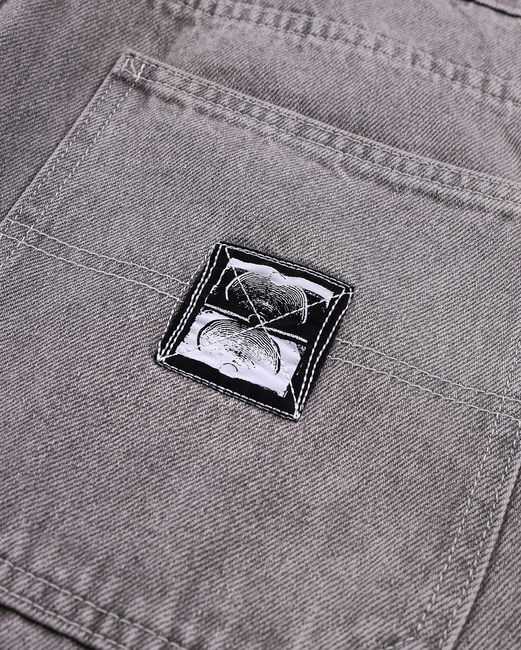 Distend Denim Pant - Washed Grey - Former