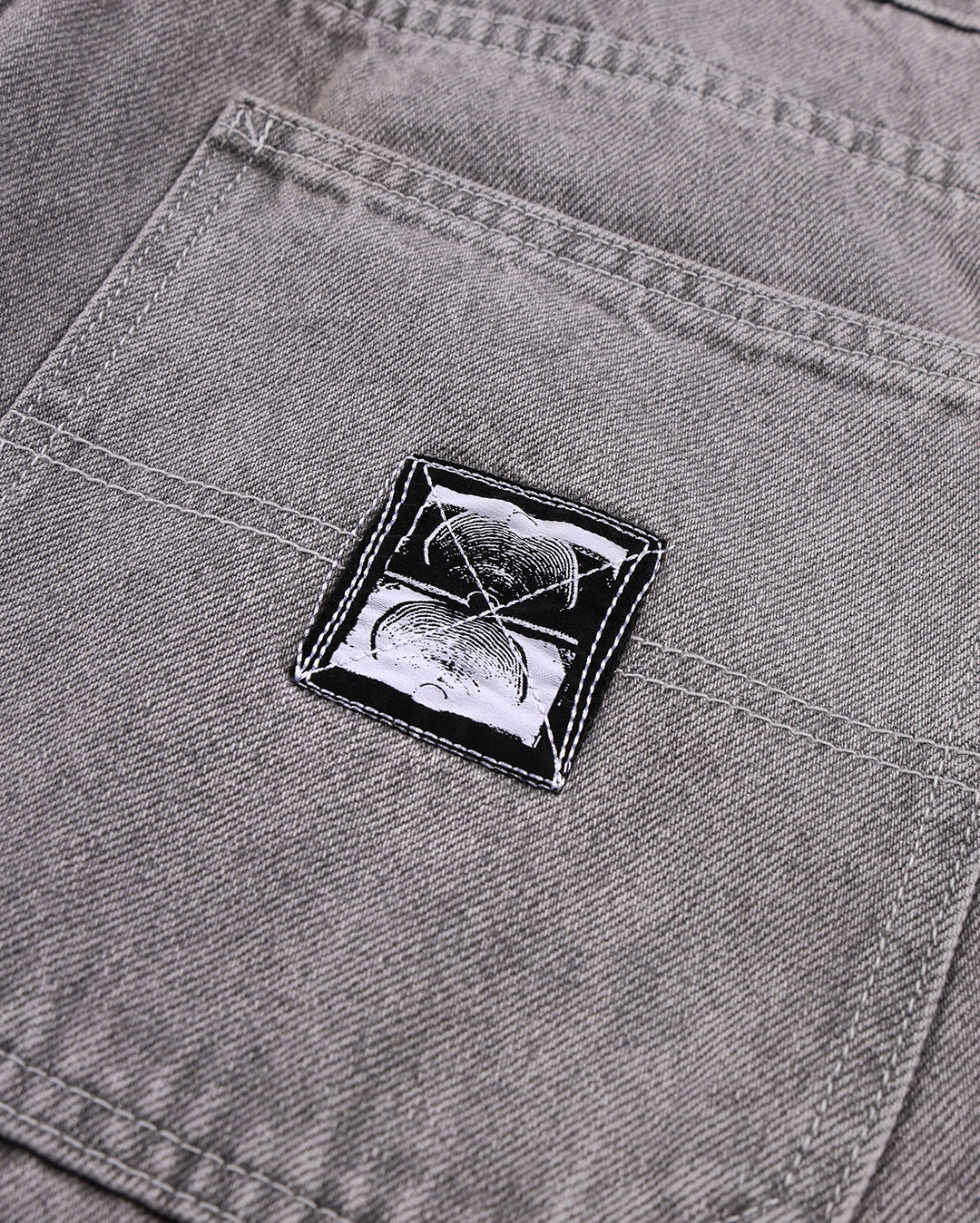 Distend Denim Pant - Washed Grey - Former