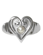 Dolly Ring - Silver Plated by Mountain and Moon