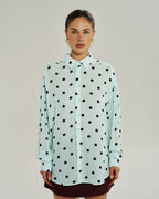 Dotty Long Sleeve Shirt - Pinot Drop - Summi Summi