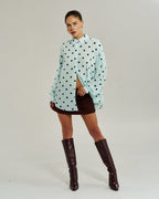 Dotty Long Sleeve Shirt - Pinot Drop - Summi Summi
