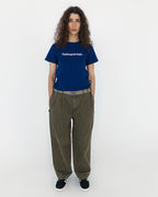Double Pleated Wide Pant - Dark Olive - thisisneverthat