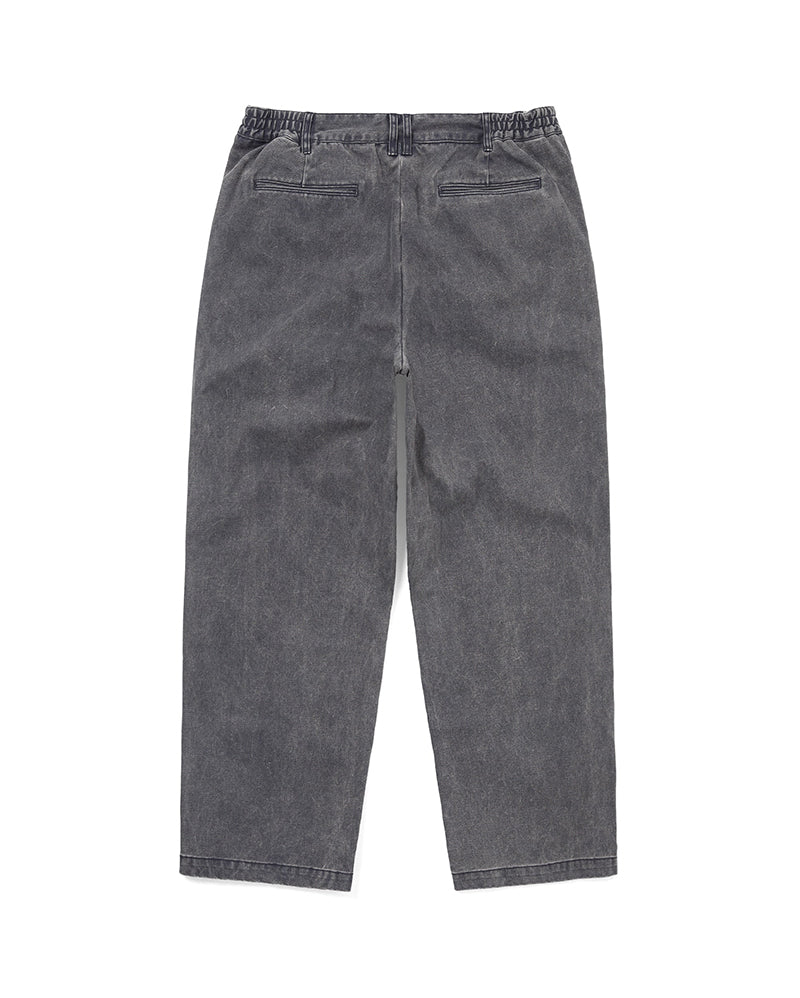 Double Pleated Wide Pant - Navy - thisisneverthat