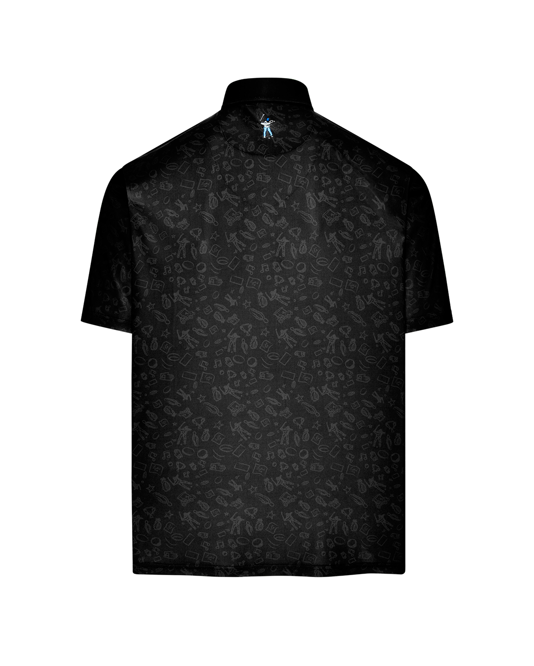 Signature Polo - Black/Charcoal