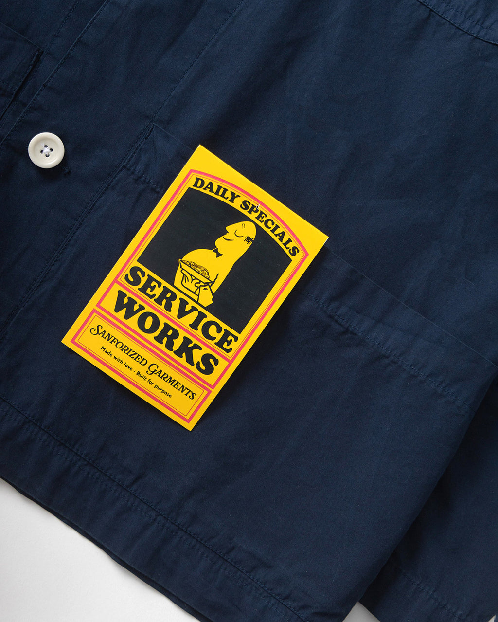 Easy Chef Shirt - Navy - Service Works