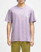 Easy Peacey Tee - Grape Purple - Deus Ex Machina