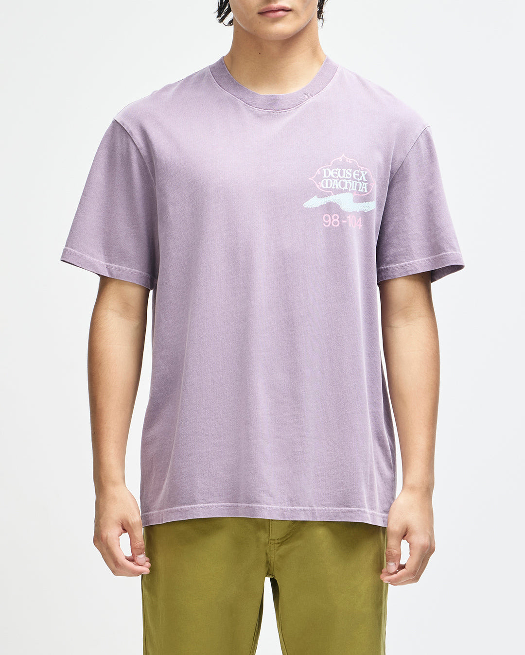 Easy Peacey Tee - Grape Purple - Deus Ex Machina