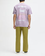 Easy Peacey Tee - Grape Purple - Deus Ex Machina