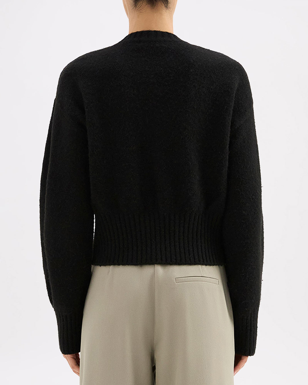 Elsie Knit - Black - Nude Lucy