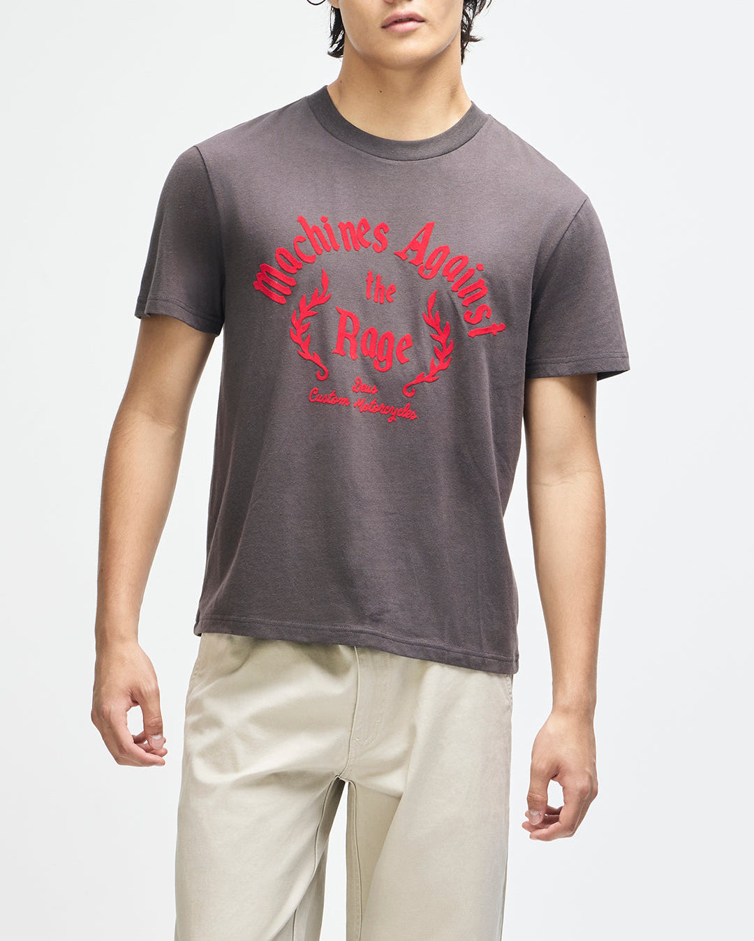 Empire Tee - Anthracite Grey - Deus Ex Machina