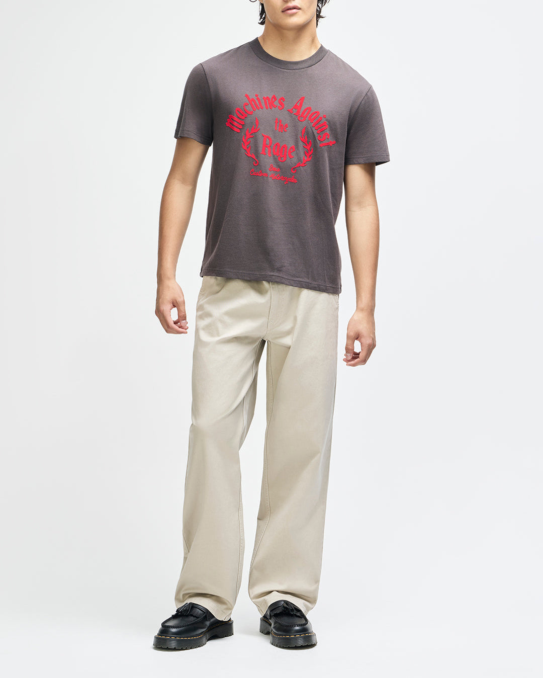 Empire Tee - Anthracite Grey - Deus Ex Machina