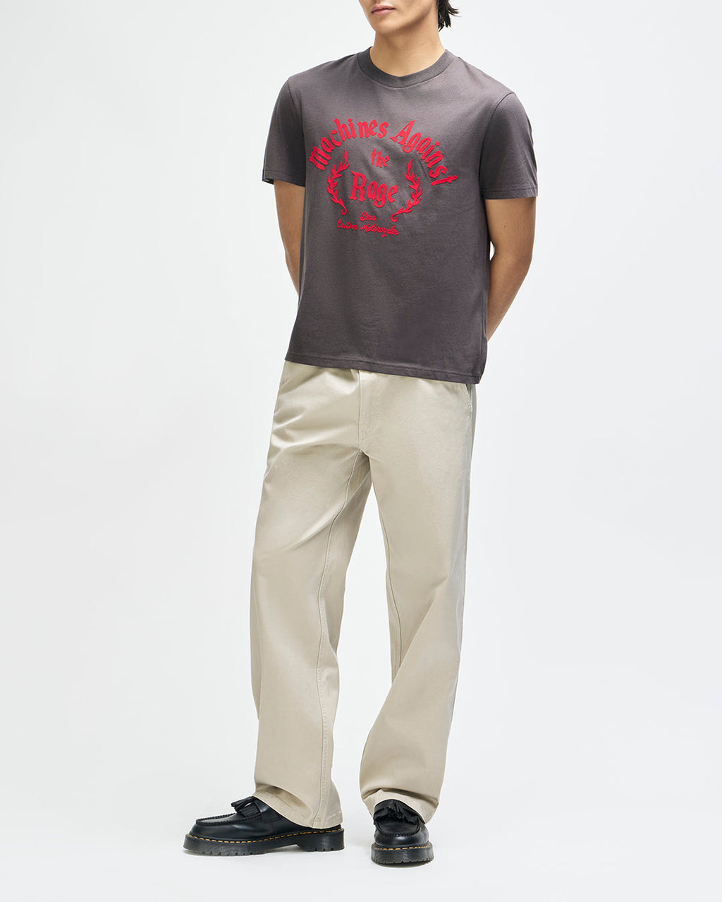 Empire Tee - Anthracite Grey - Deus Ex Machina