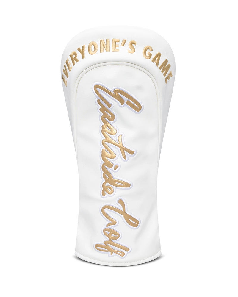 ESG Driver Headcover - White - Eastside Golf