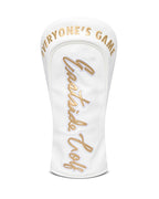 ESG Driver Headcover - White - Eastside Golf
