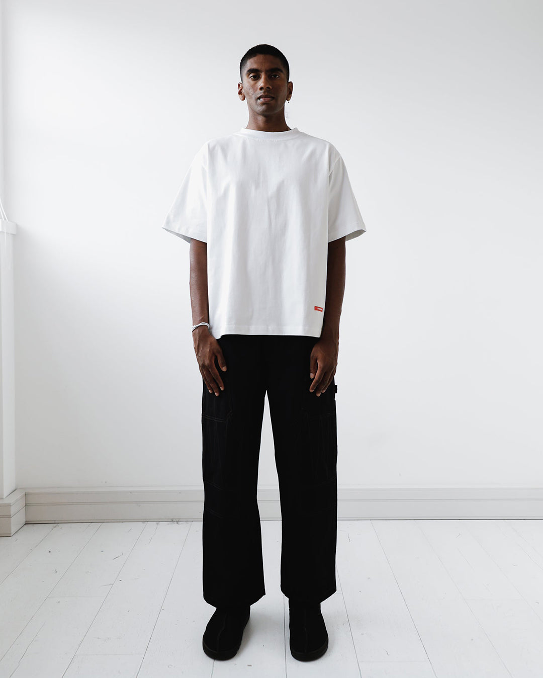 Evergreen Tee - White - Checks Downtown