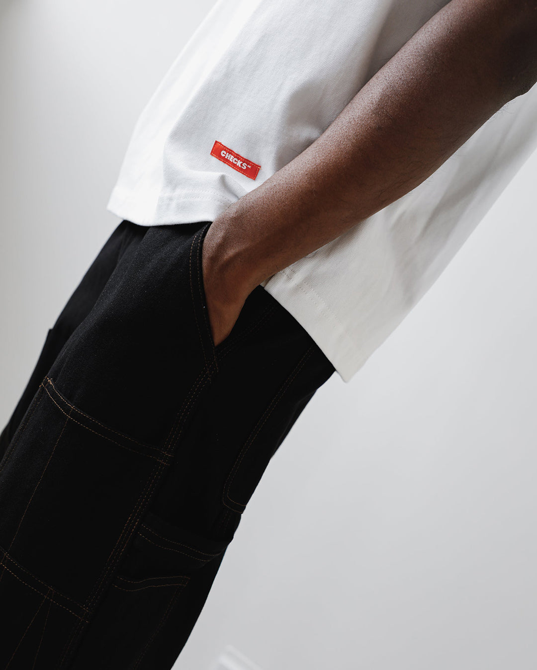 Evergreen Tee - White - Checks Downtown