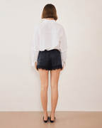 Evie Lace Jacquard Mini Short - Black - Commonplace Essentials